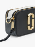 Marc Jacobs Snapshot Umhängetasche aus schwarzem Leder (Britische Marke)