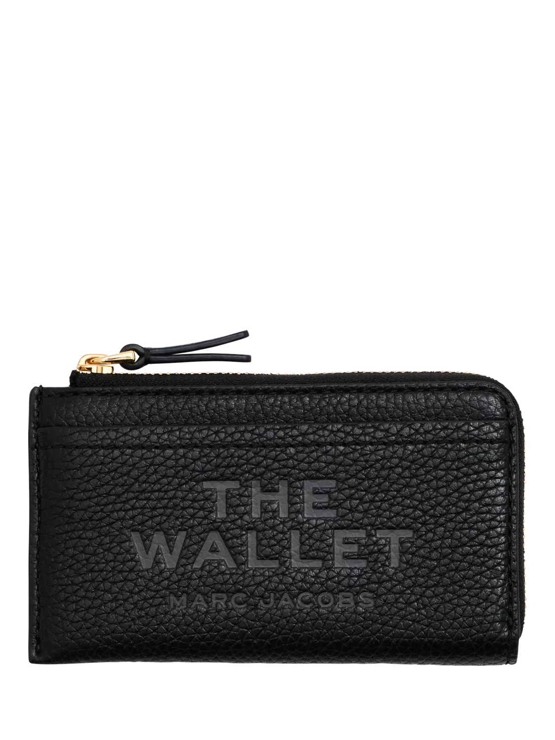 Marc Jacobs black leather zip around wallet, imported from the UK