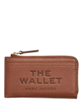 Marc Jacobs Leather Zip Around Wallet, Black, 13cm x 2cm x 8cm