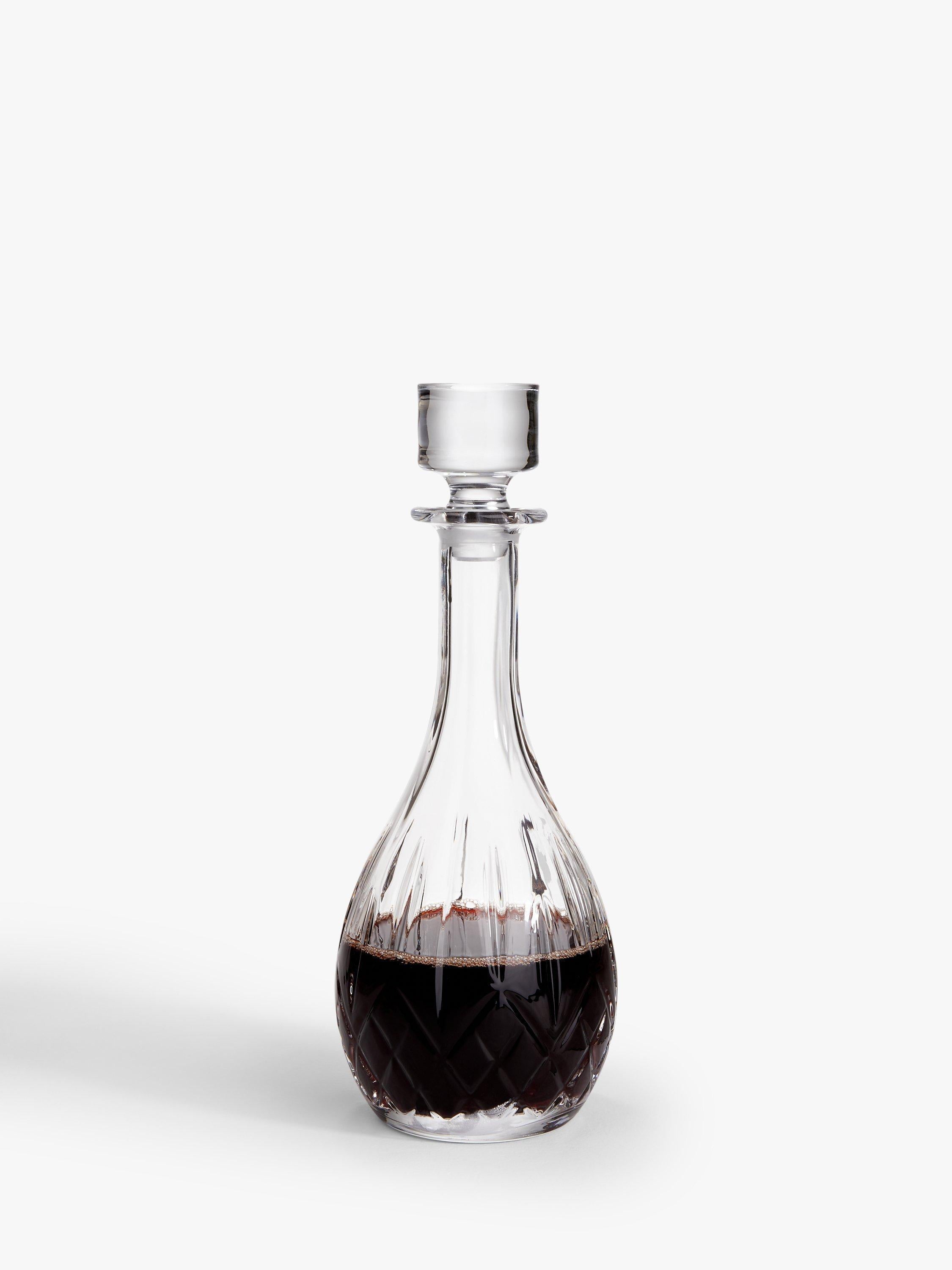 John Lewis Paloma Opera crystal decanter 900ml, imported from the UK