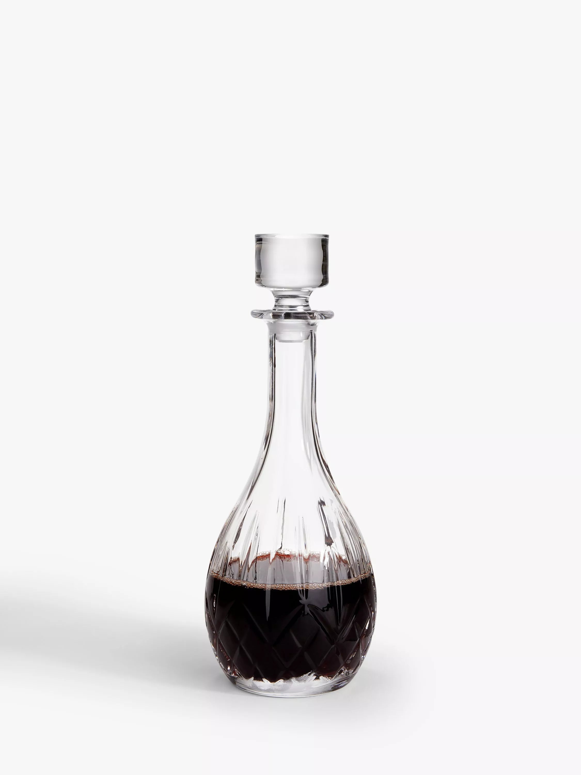 John Lewis Paloma Opera crystal decanter 900ml, imported from the UK