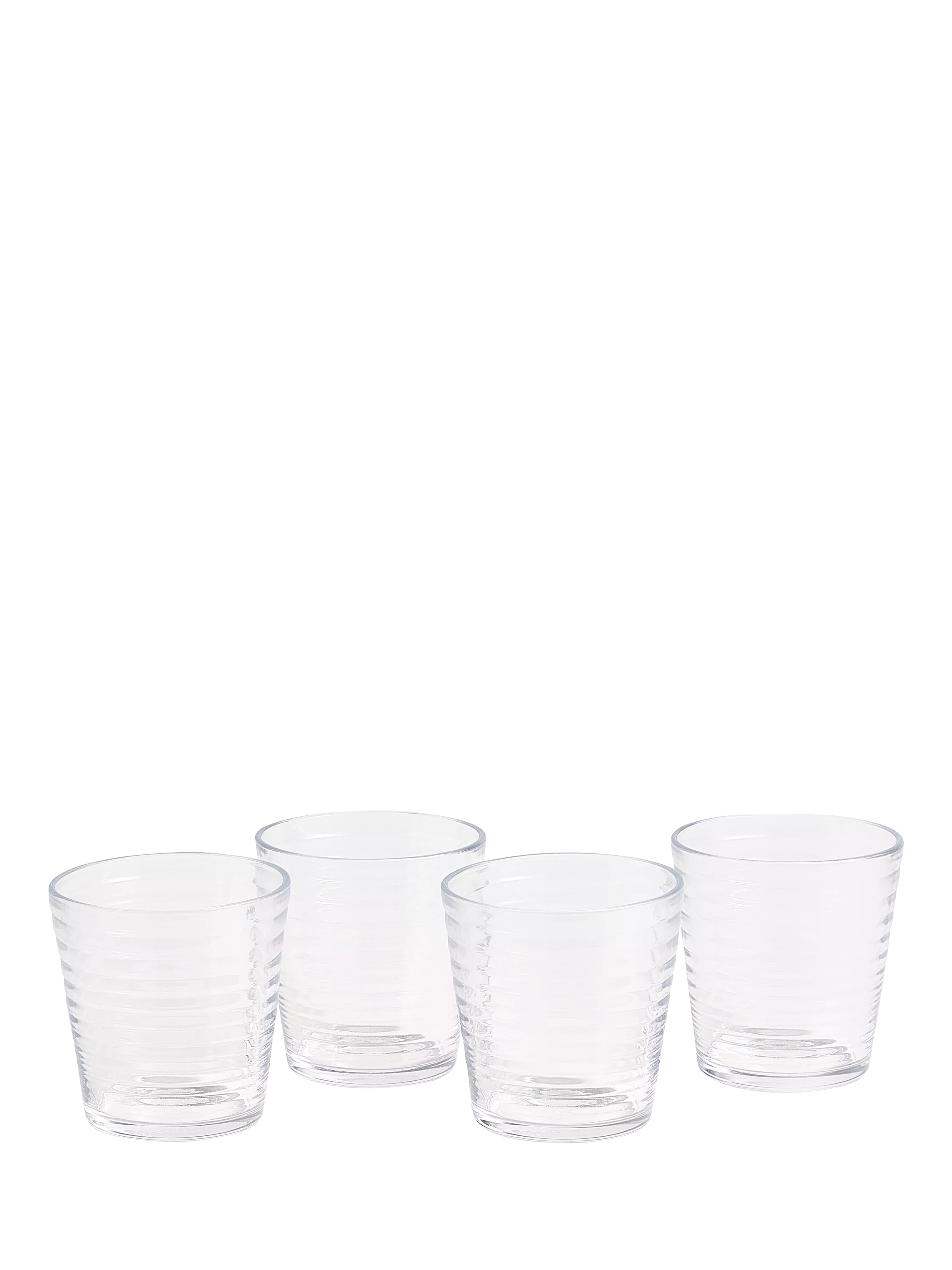 Royal Doulton Gordon Ramsay Maze Glas-Tumbler-Set für 4 Personen, 340 ml