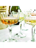 John Lewis Paloma Opera champagne coupe glass set 245ml (British brand)