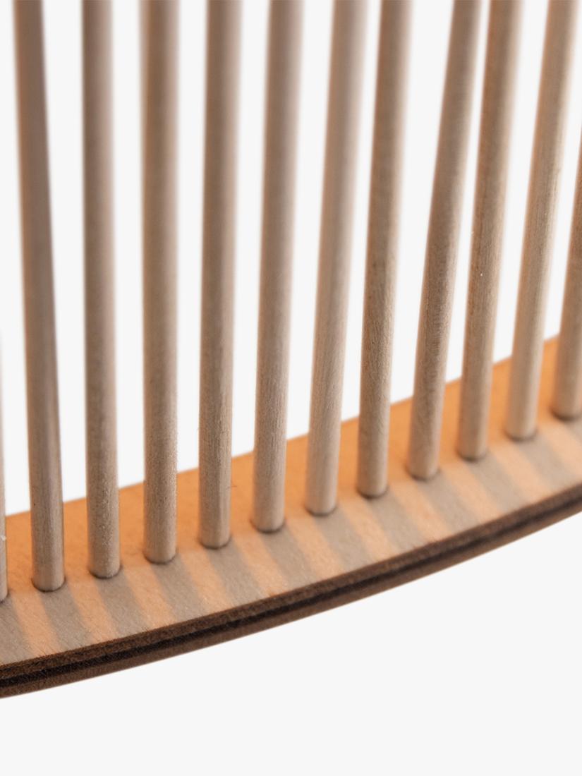 Tom Raffield wall light Birch, imported from the UK