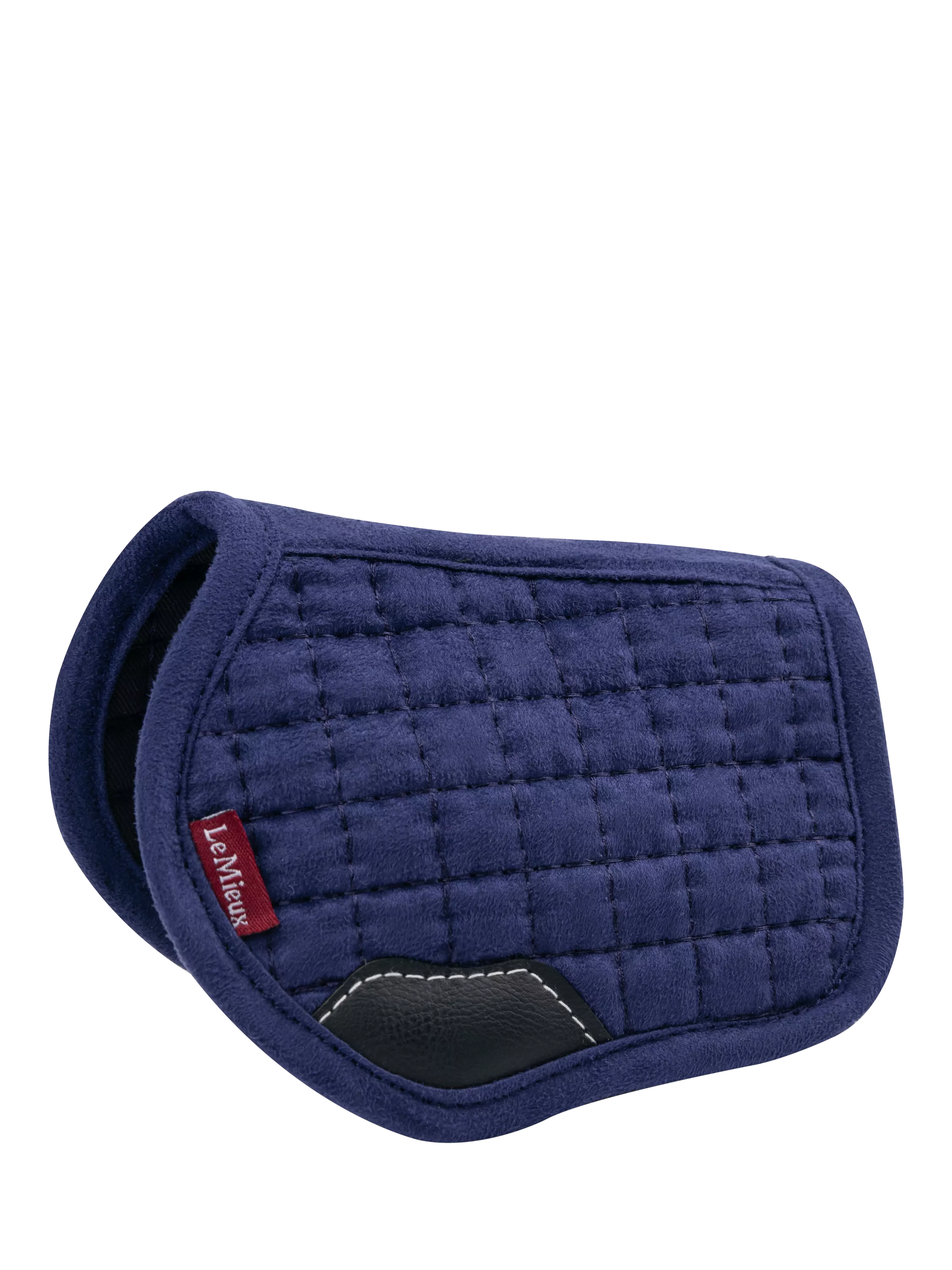 LeMieux Mini Saddle Pad 3.5x15.5cm Ink Blue, imported from the UK