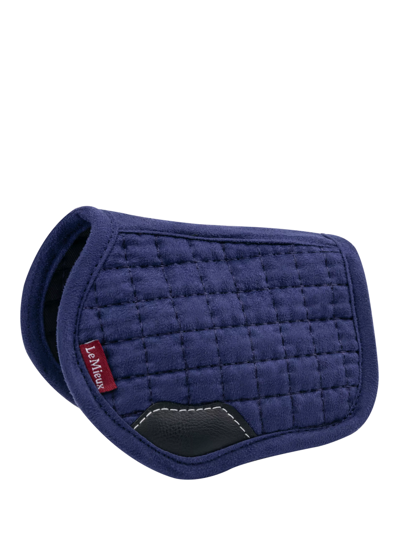 LeMieux Mini Saddle Pad 3.5x15.5cm Ink Blue, imported from the UK