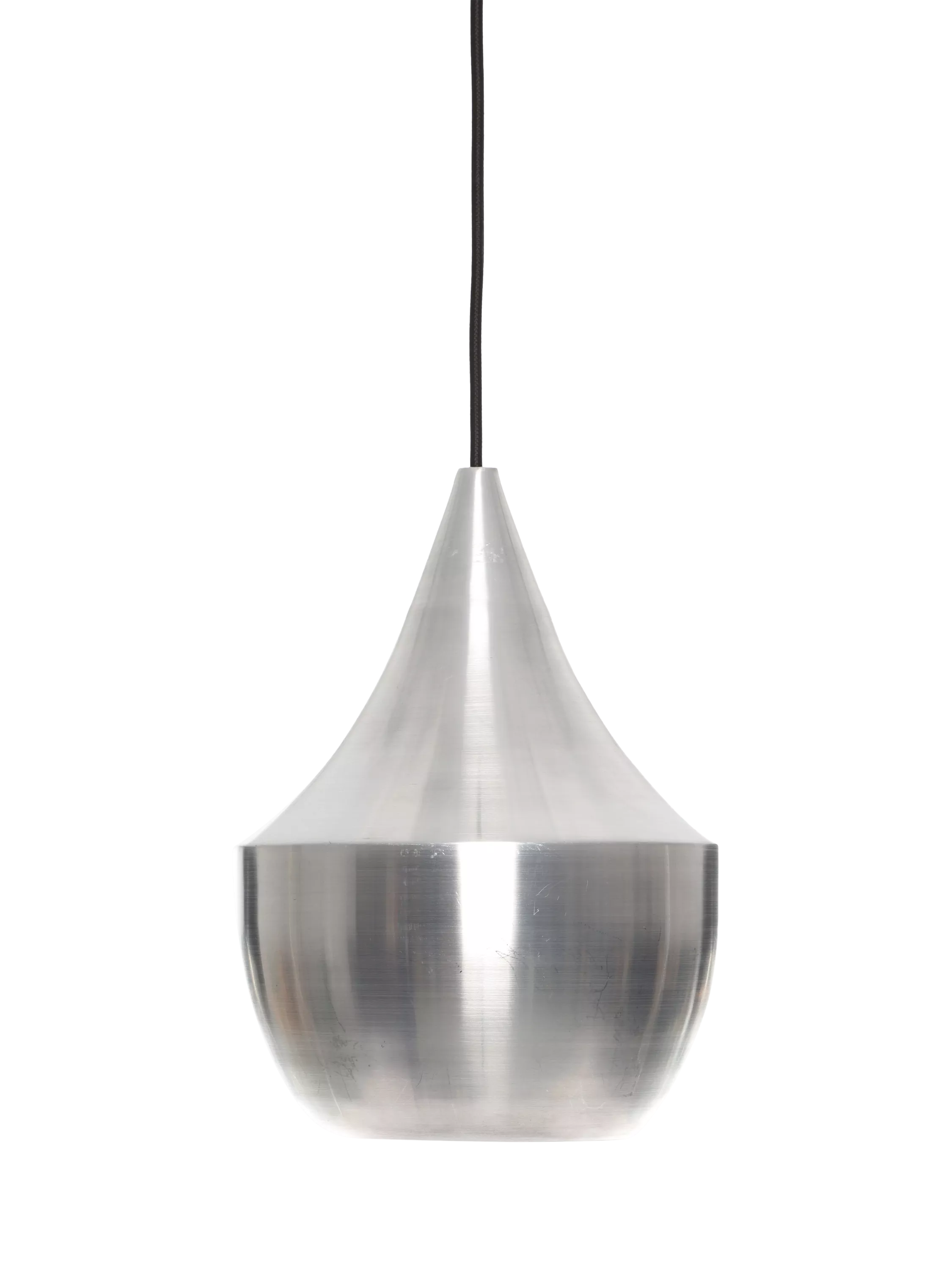 Tom Dixon Unbeaten Fat pendant light aluminium, UK version