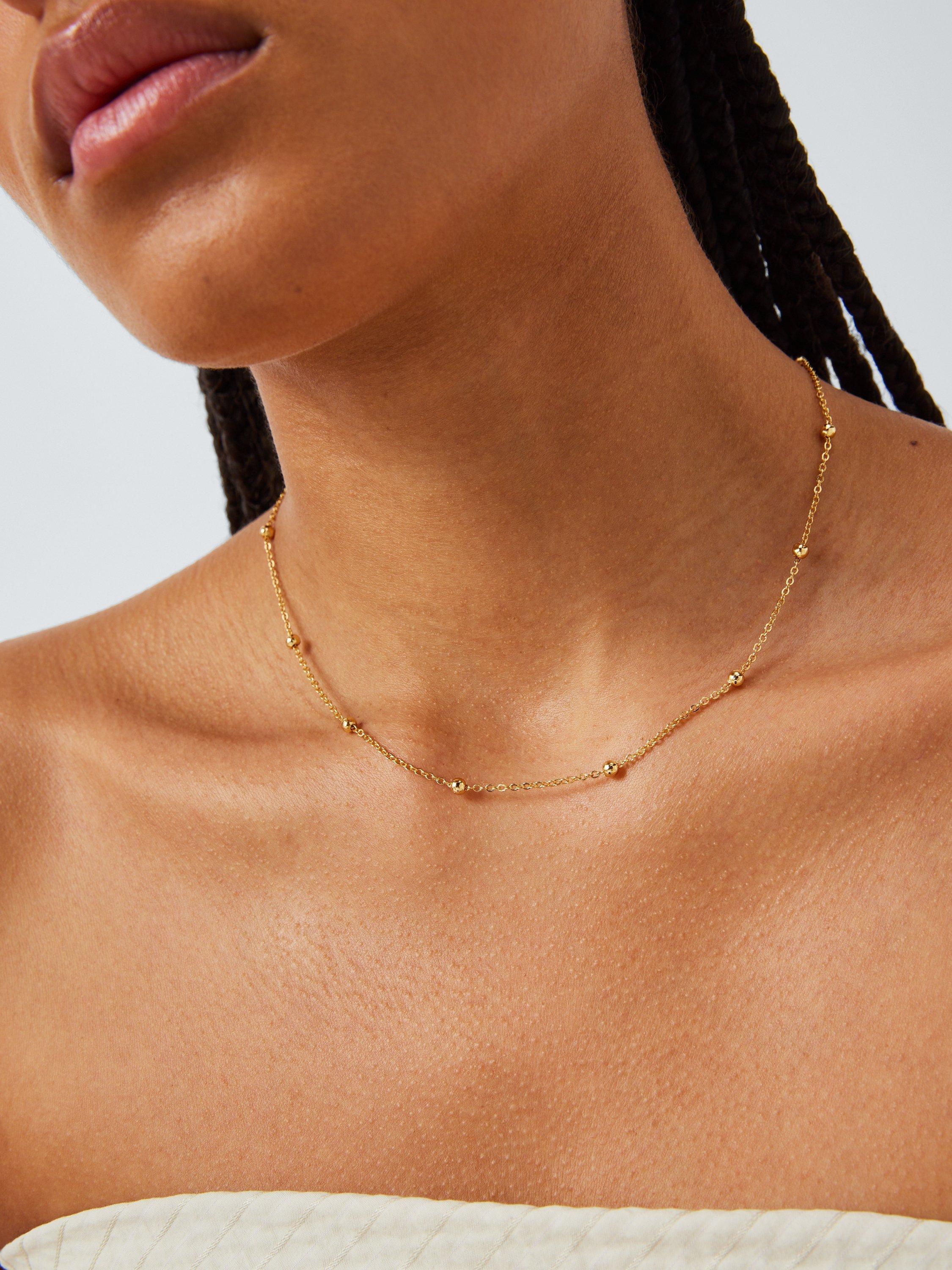 John Lewis gold chain necklace 40cm, imported from the UK