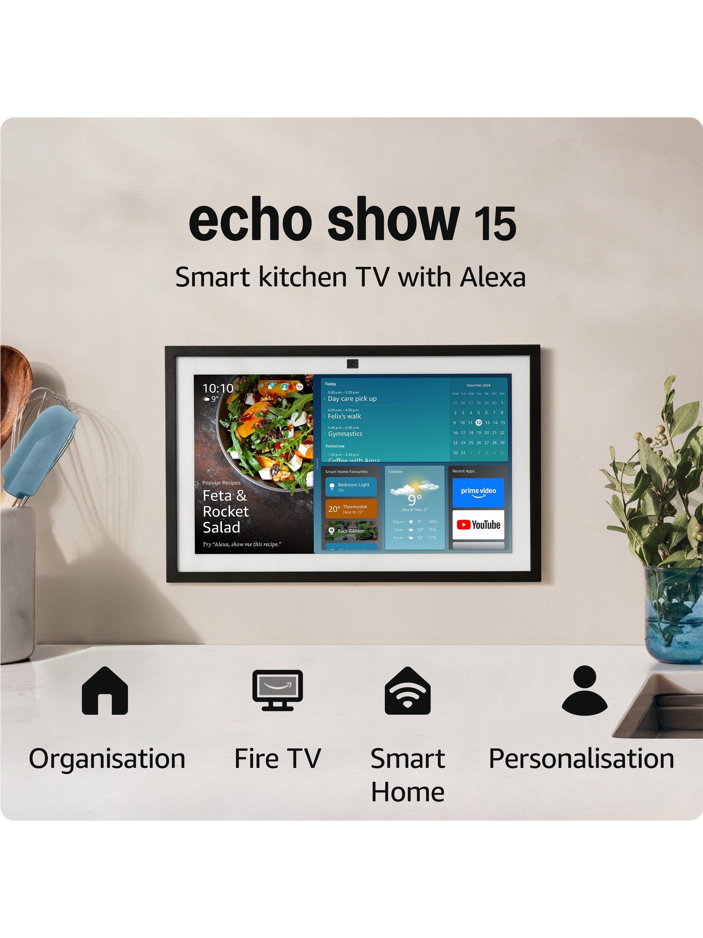 Amazon Echo Show 15 2nd Gen smart display - British product