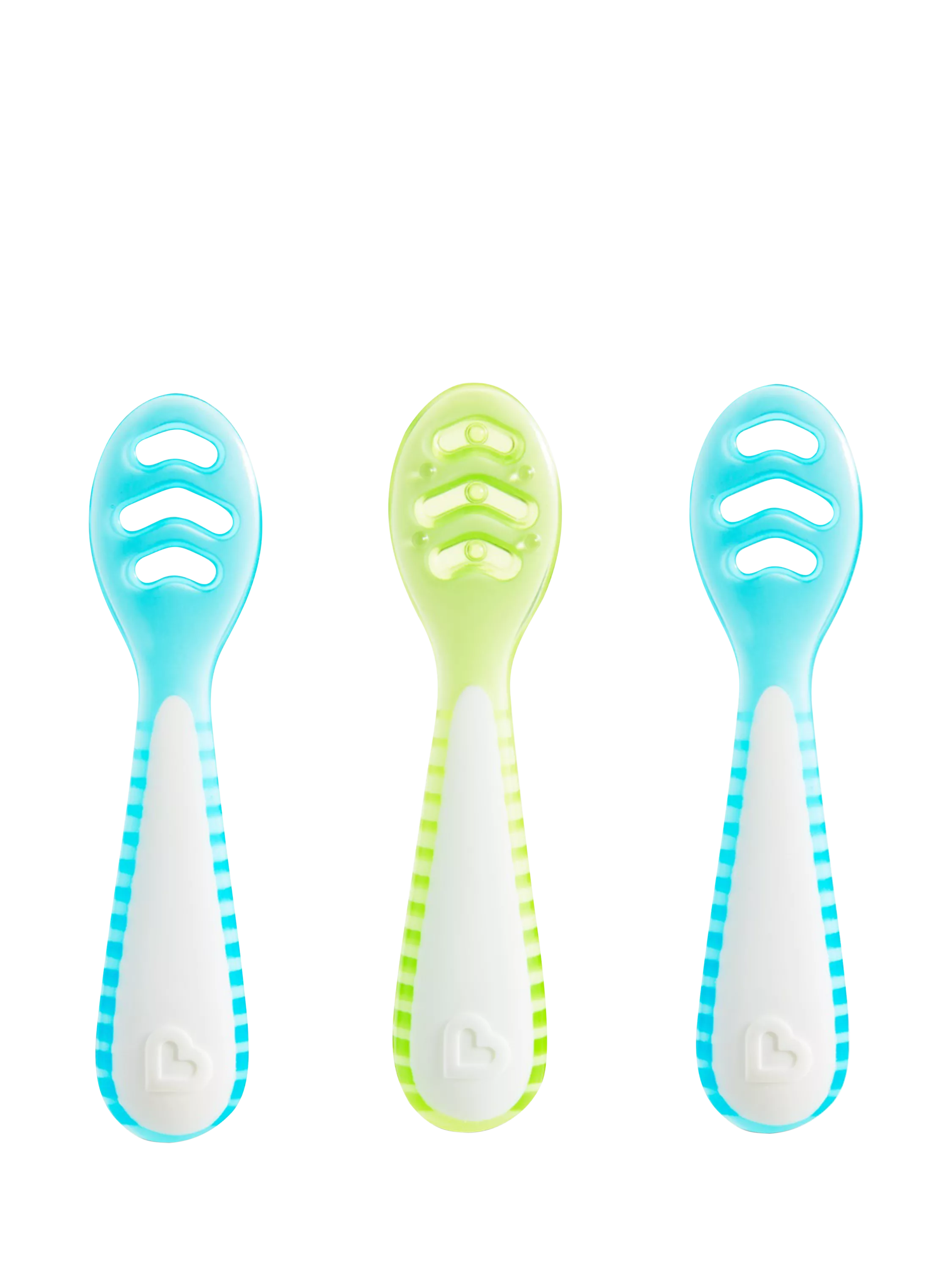 Munchkin Gentle Dip weaning spoons pack 3, imported from the UK