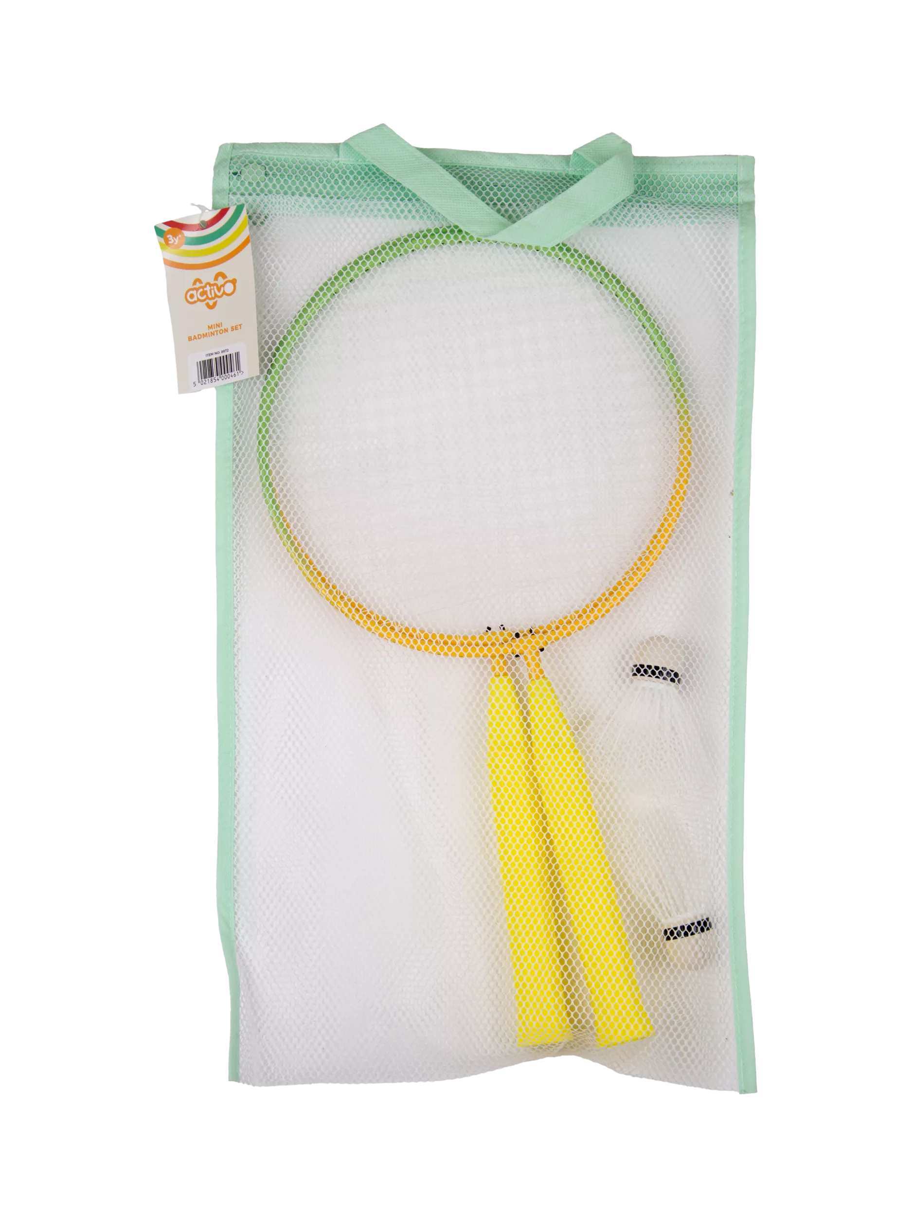 Mookie Mini Badminton Set two rackets shuttlecocks, UK version