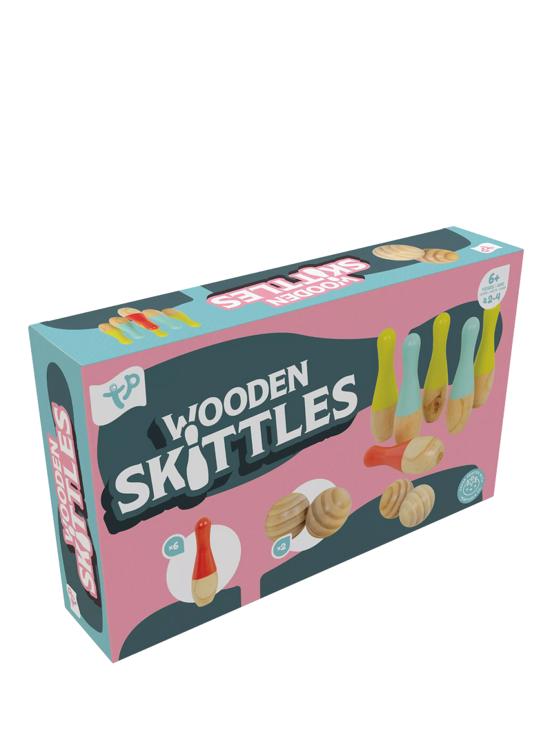Mookie wooden skittle set outdoor game (British brand)