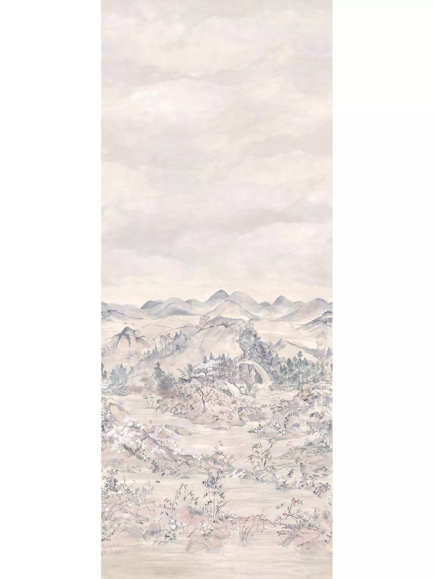 Cole & Son Japanese Chinoiseri Wallpaper - Pink Opal