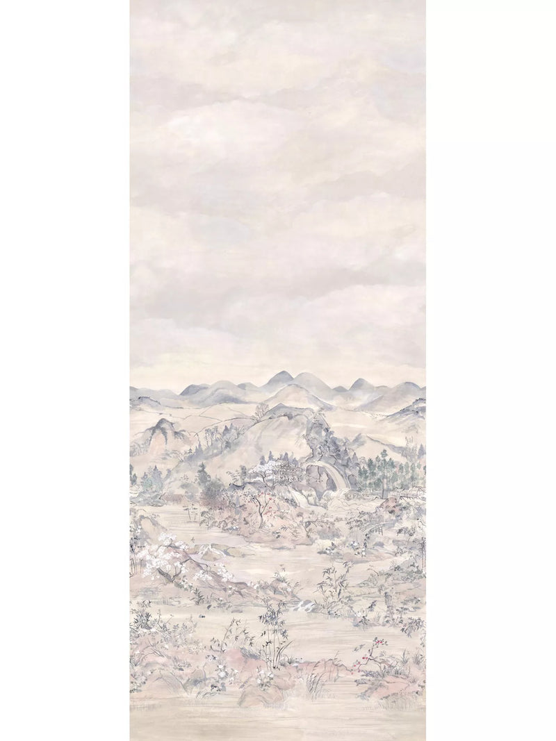 Cole & Son Japanese Chinoiseri Wallpaper - Pink Opal