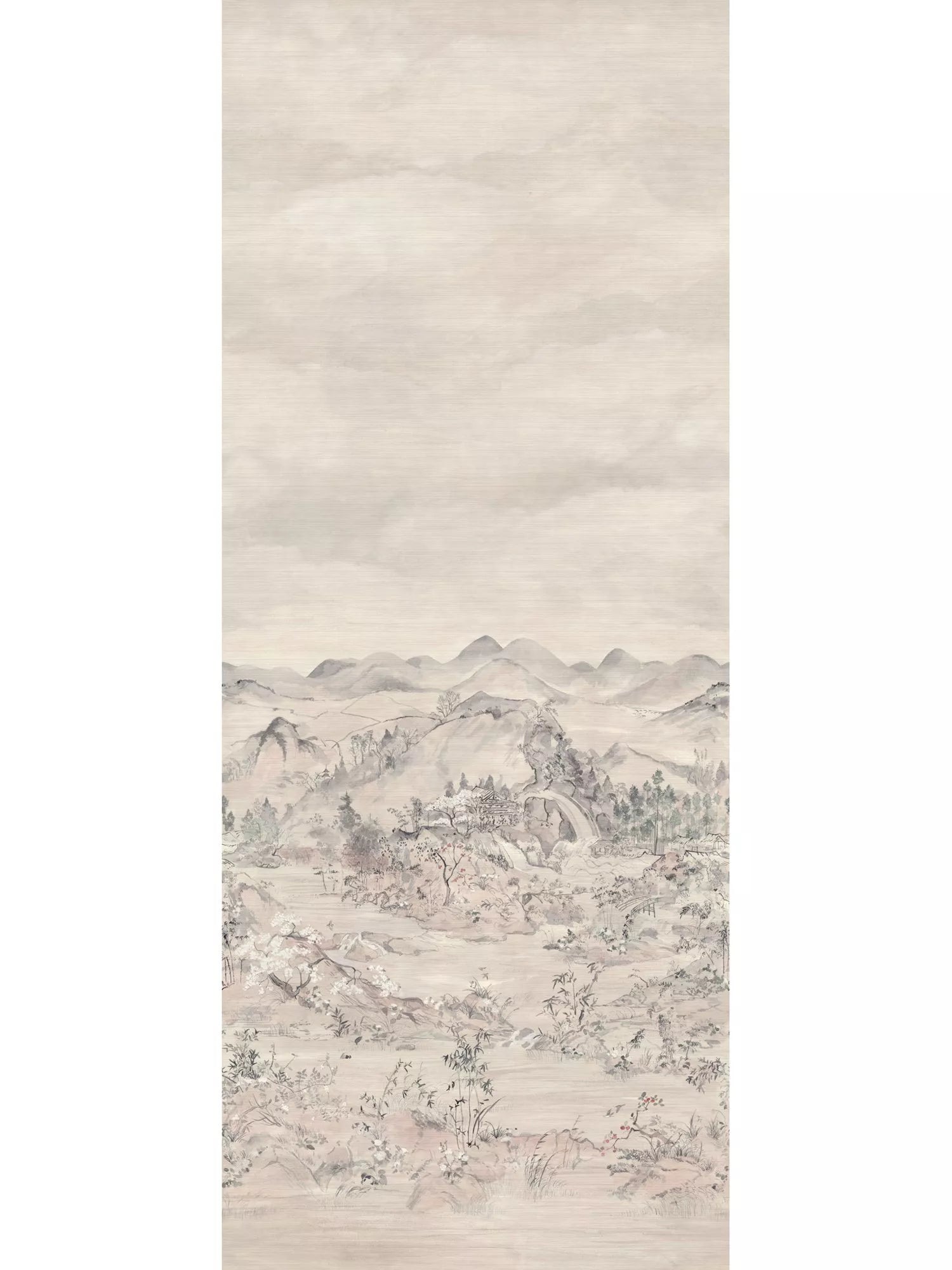 Cole & Son Japanese Chinoiseri Wallpaper - Pearlescent