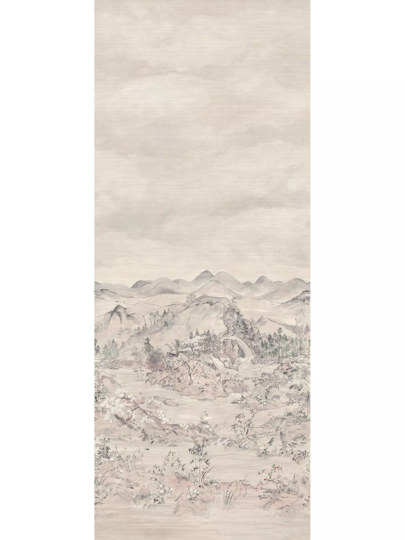 Cole & Son Japanese Chinoiseri Wallpaper - Pearlescent