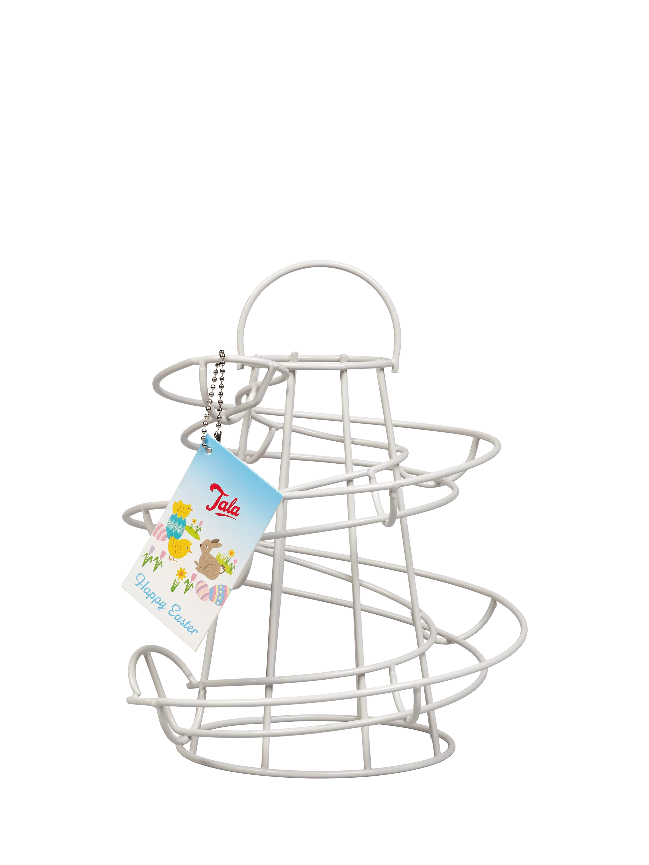 Tala Helter Skelter egg holder cream for 20 eggs, UK version