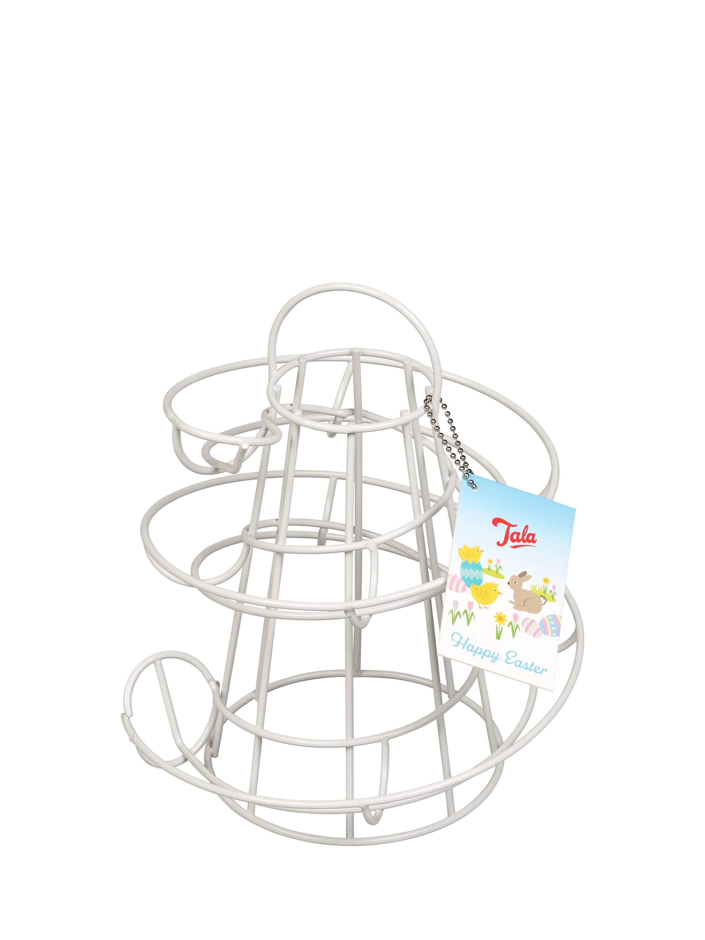 Tala Helter Skelter egg holder cream for 20 eggs, UK version
