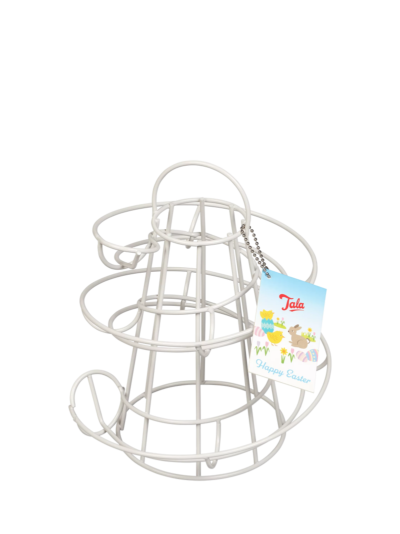 Tala Helter Skelter egg holder cream for 20 eggs, UK version