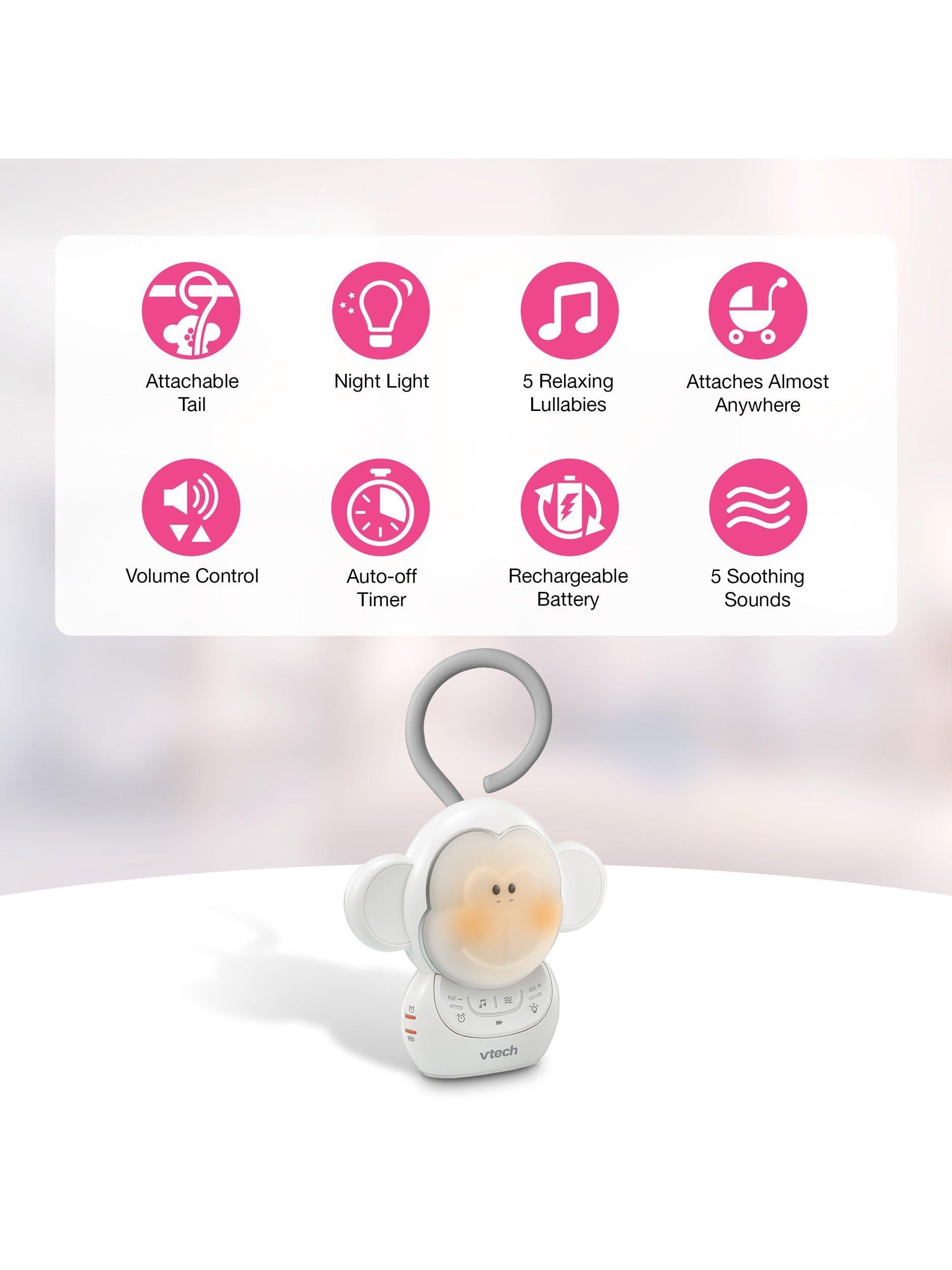 VTech V-Hush baby soother with night light lullabies (British brand)