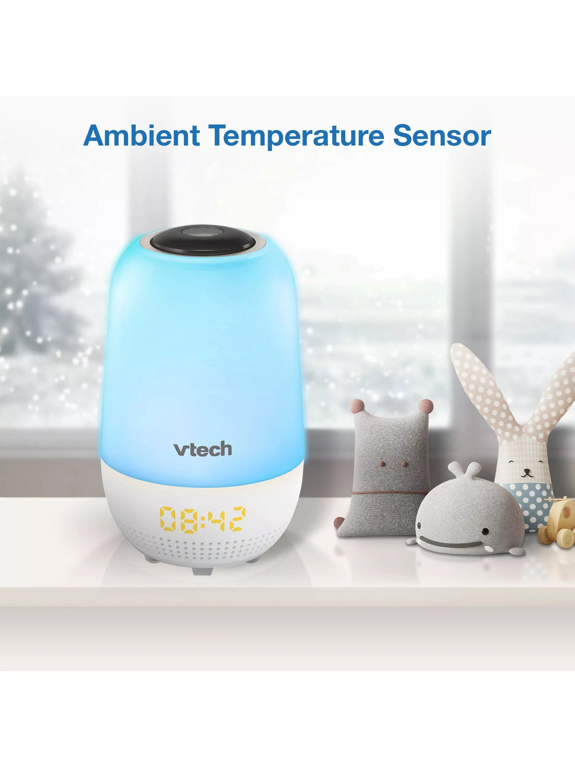 VTech V-Hush Lite soothing sleep trainer night light projector, UK version