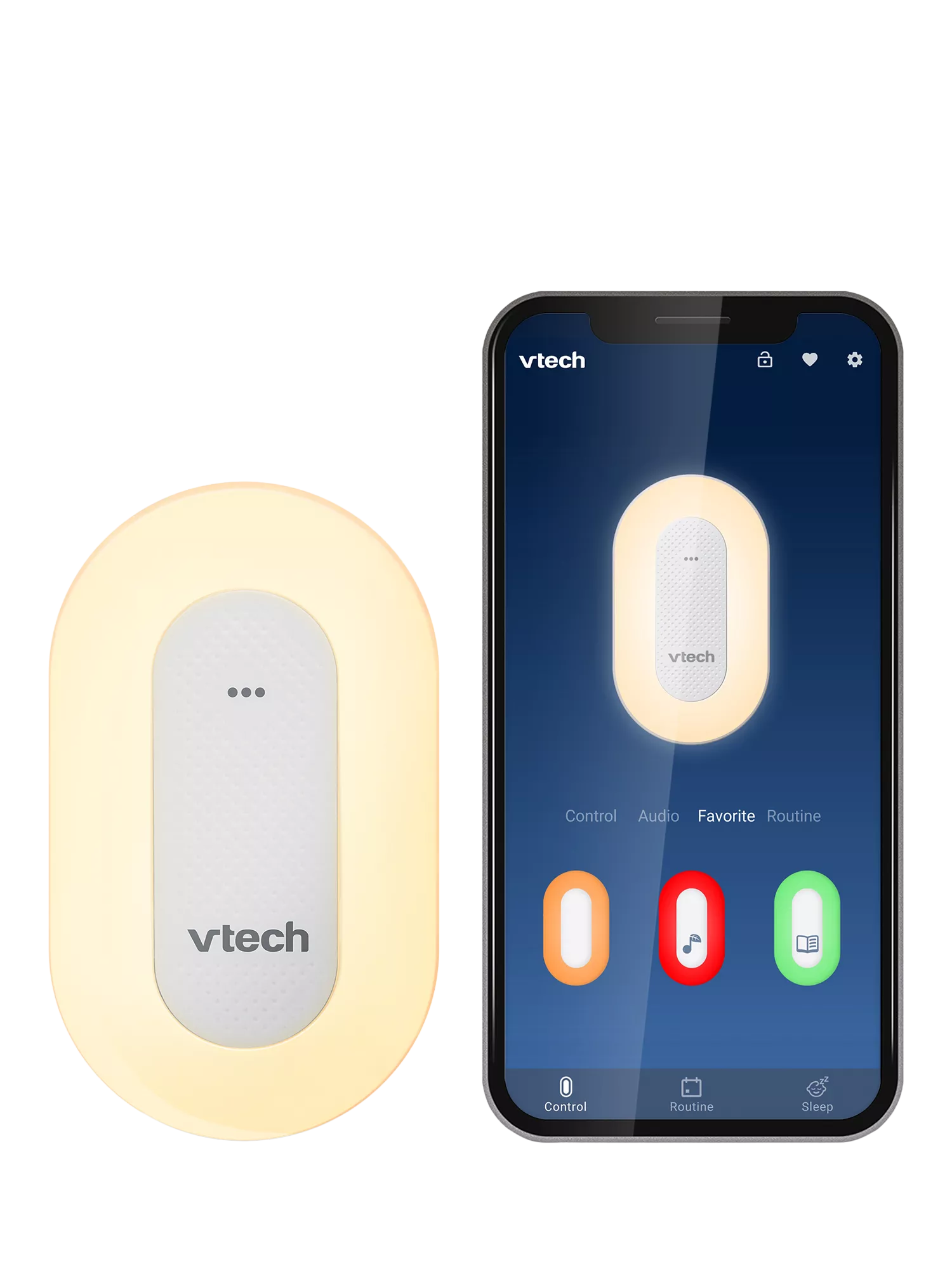 VTech V-Hush sleep soother night light Bluetooth (British brand)