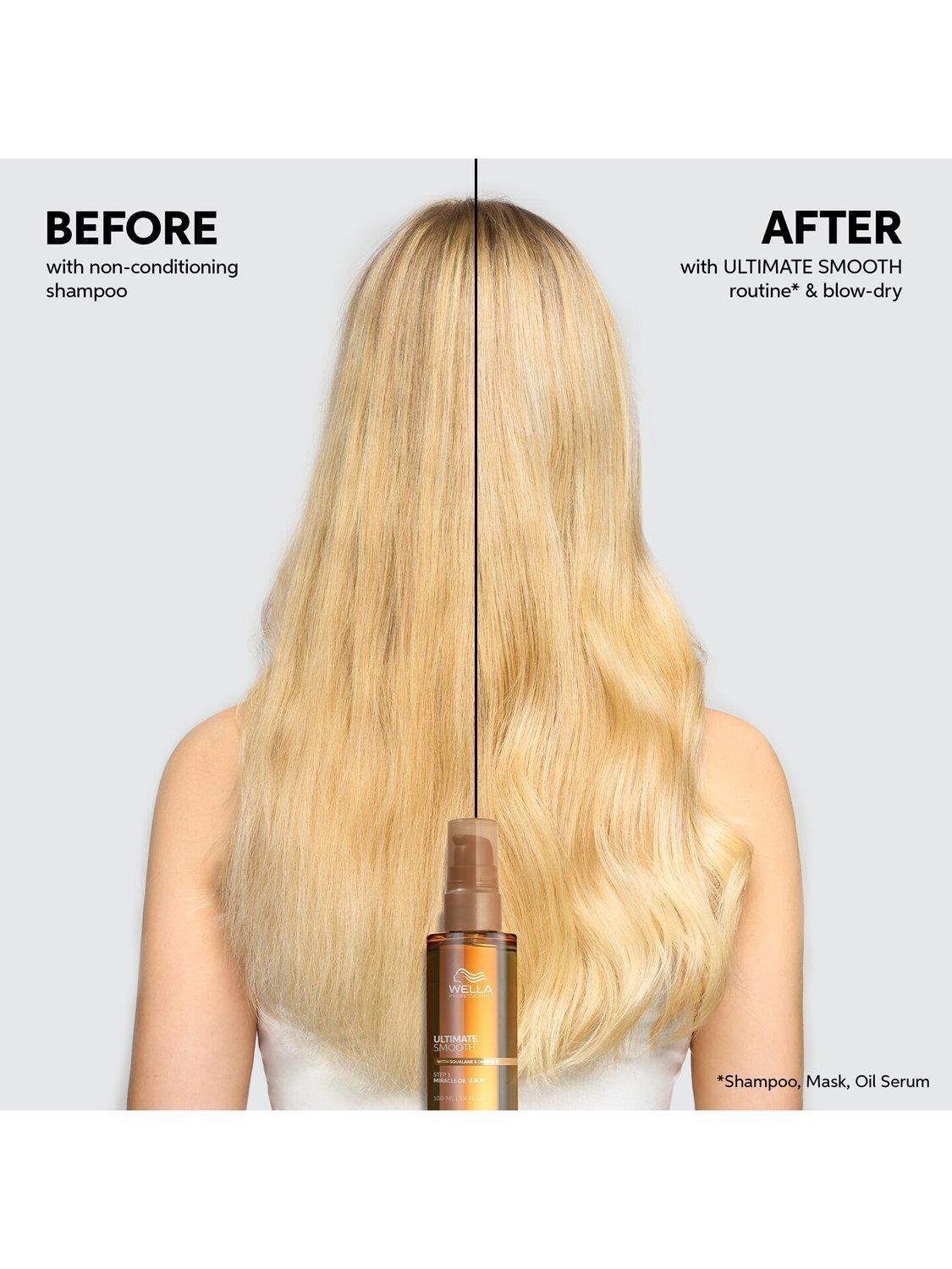 Wella Professionals ultimate smooth hair conditioner for dry and frizzy hair 200ml (British brand)