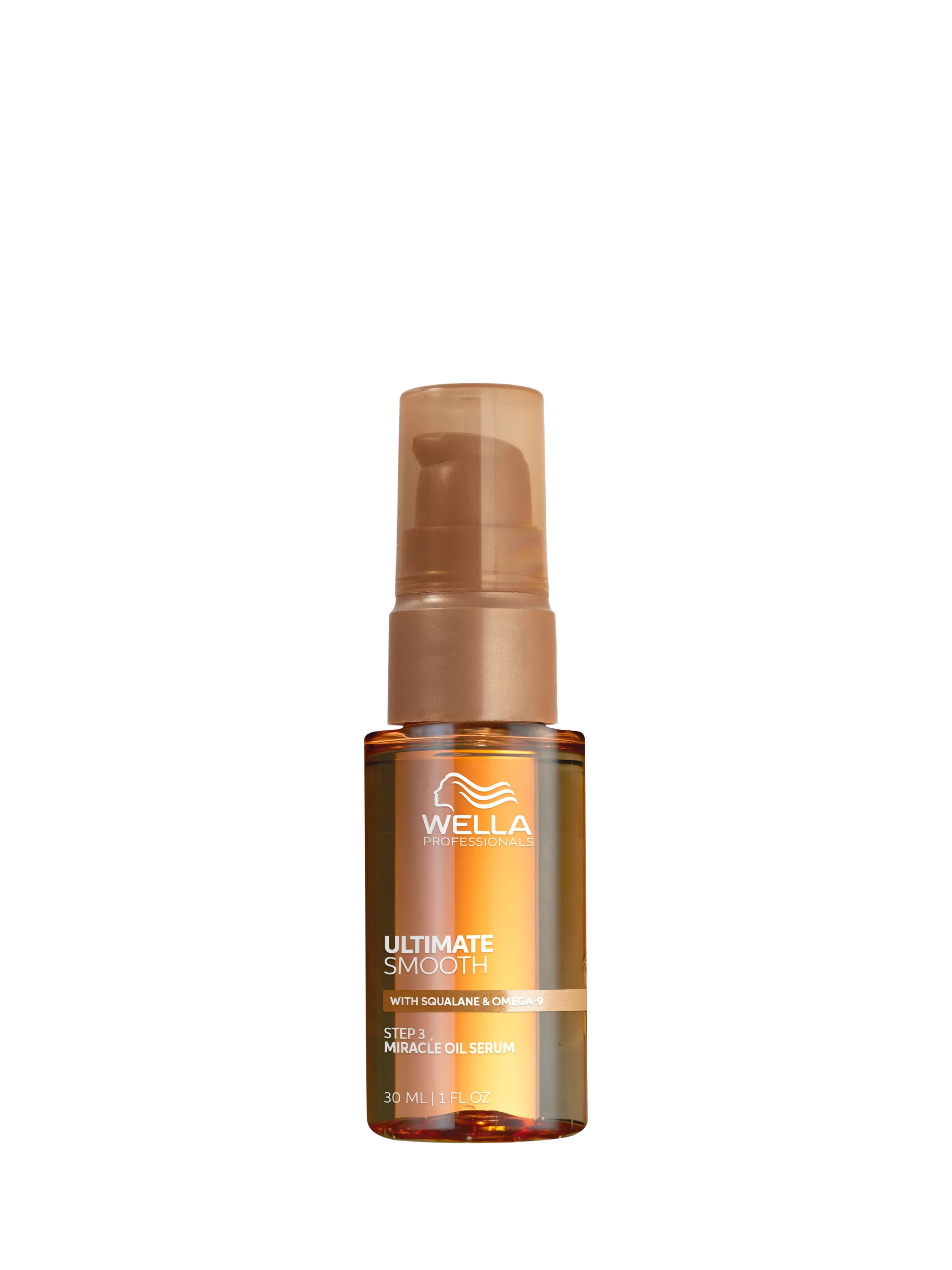 Professional Hair Oil Serum for Smooth, Nourished Hair with Squalane and Omega-9