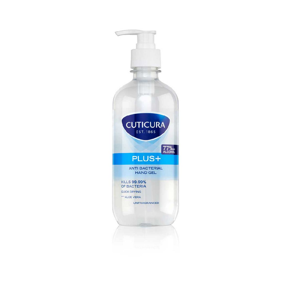 Cuticura Plus Anti Bacterial Hand Gel 500ml GOODS Boots   