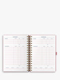 Busy B 2025-26 week-to-view planner pink - British product