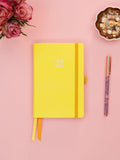 MUM's Office family diary academic 2025-26 Lemon - British product