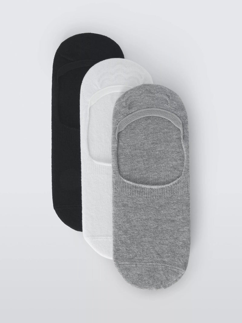 John Lewis invisible liner socks pack of 3, UK version