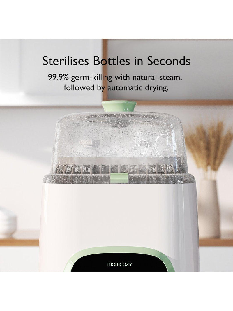 Momcozy KleanPal Pro baby bottle washer white, UK version