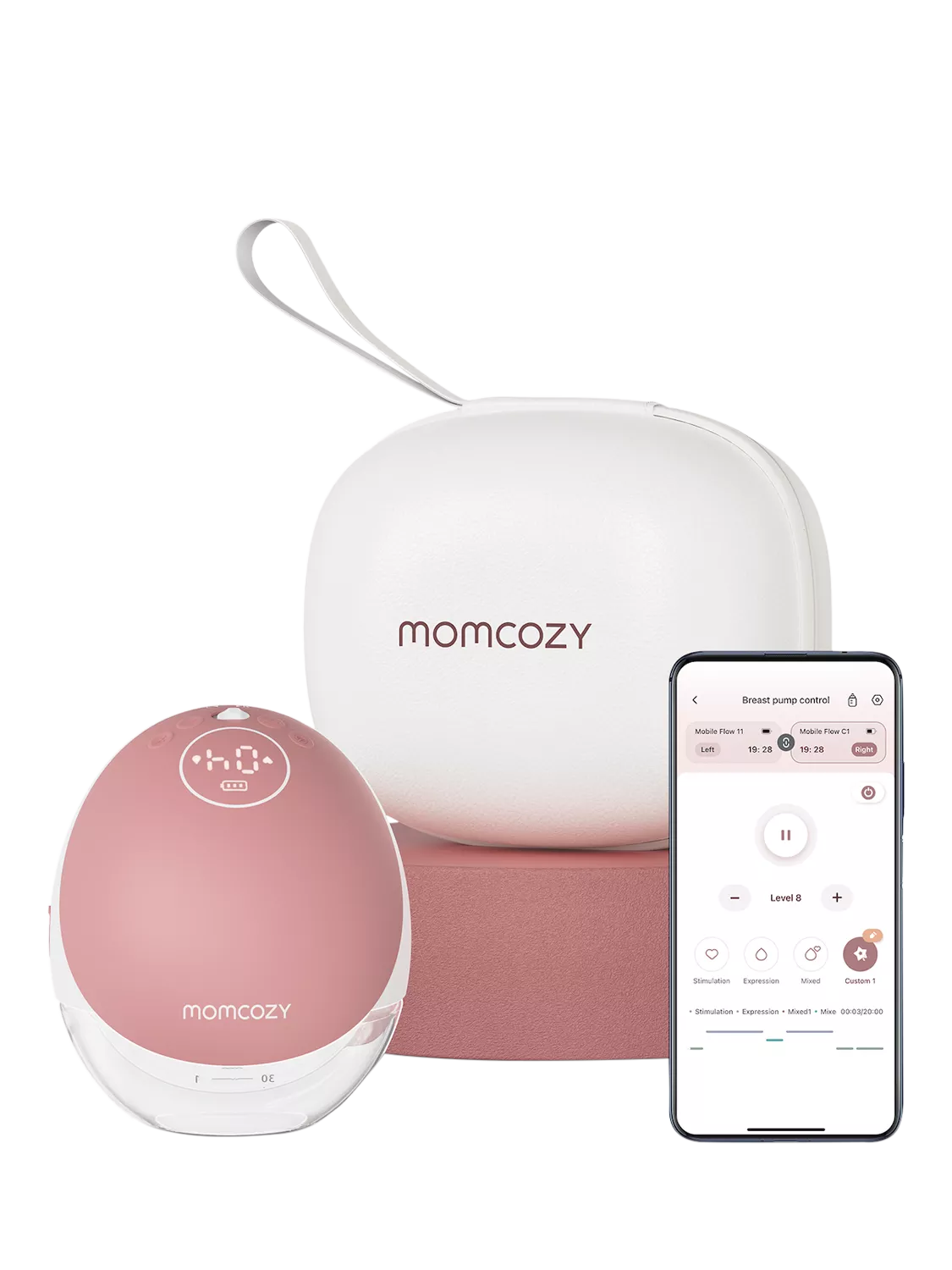 Momcozy M9 Mobile Flow single breast pump (British brand)