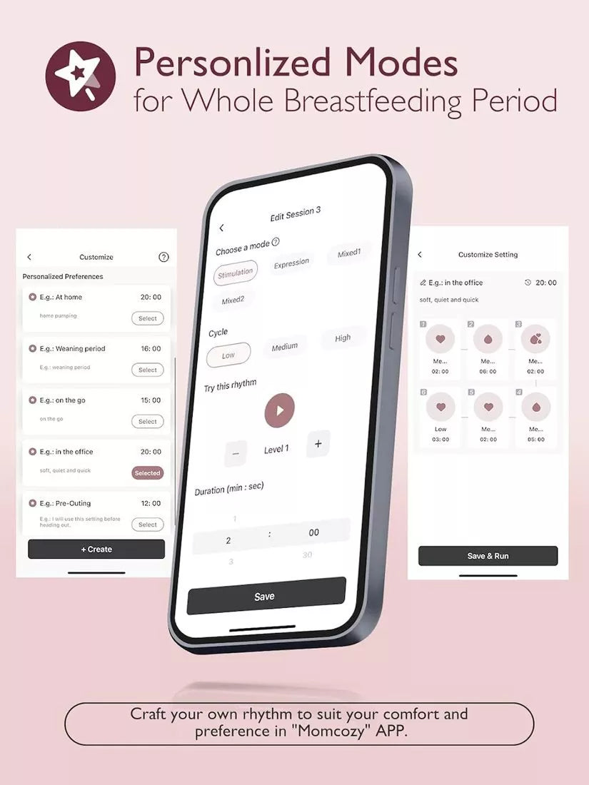 Momcozy M9 Mobile Flow single breast pump (British brand)