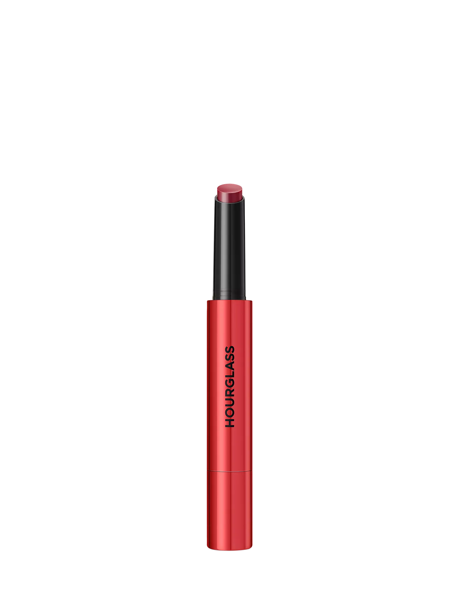 Hourglass volumising glossy lip balm in red, UK version