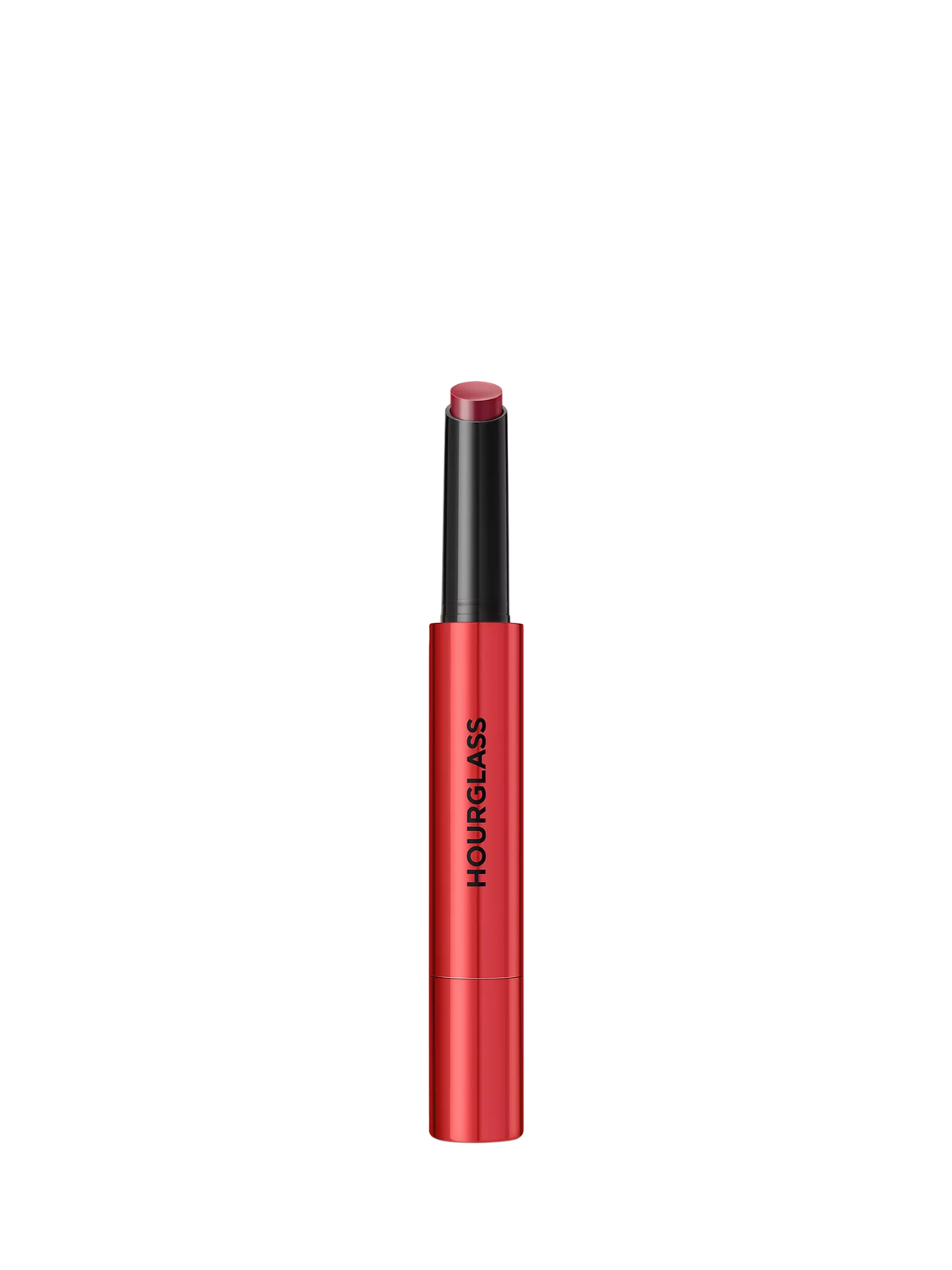 Hourglass volumising glossy lip balm in red, UK version
