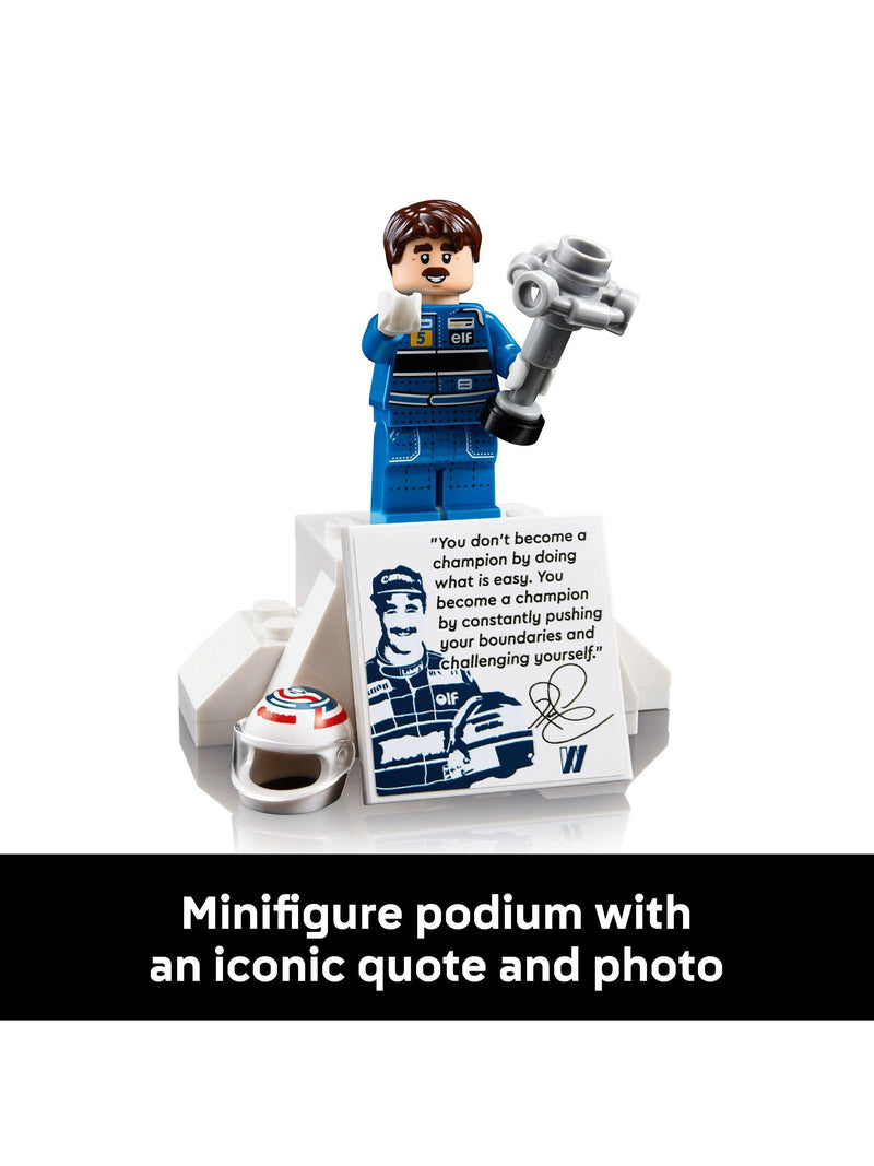 Lego Icons Williams Racing FW14B & Nigel Mansell model building kit, UK version