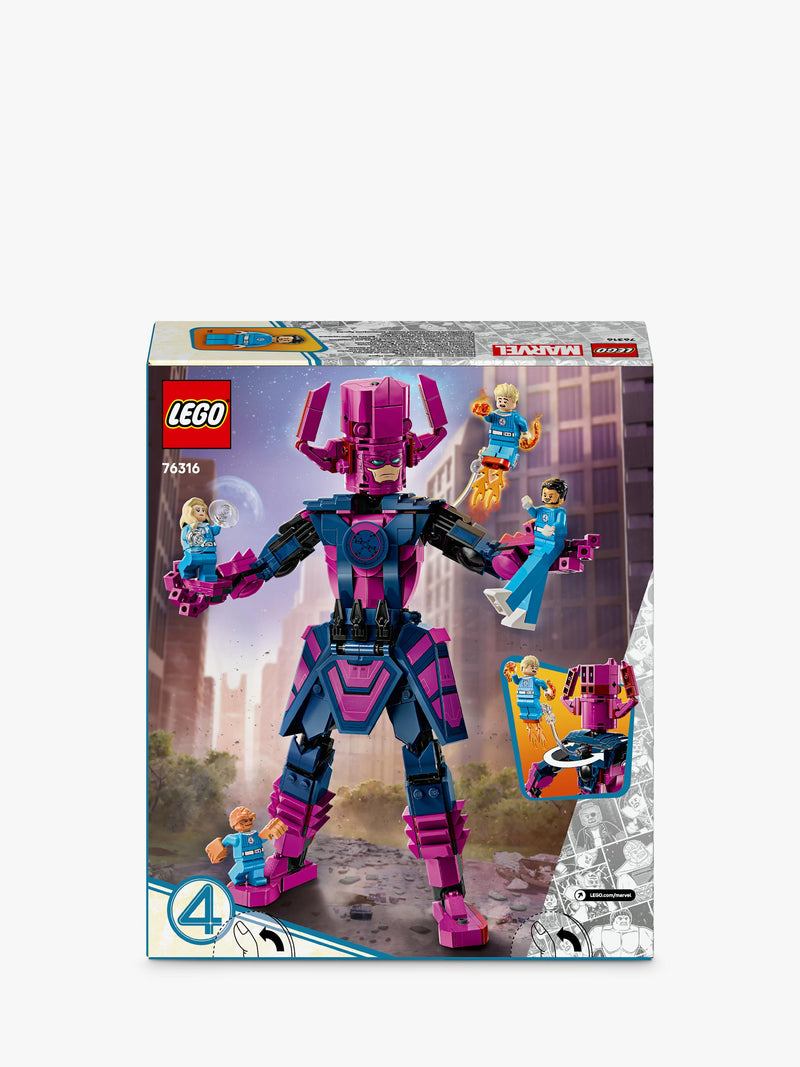LEGO Fantastic Four vs. Galactus construction figure 427 pieces, imported from the UK