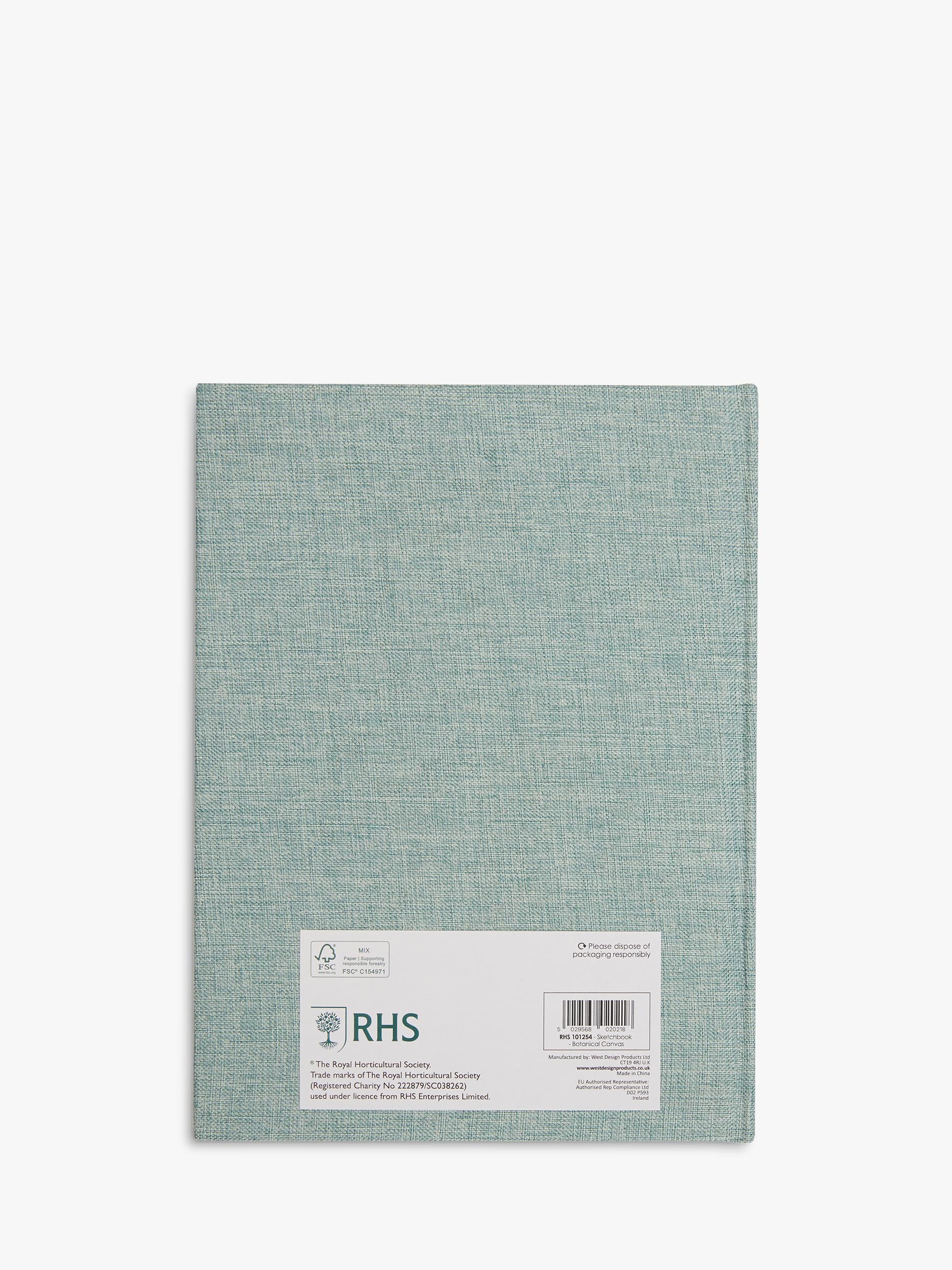 RHS botanical sketchbook hardbound 160 pages (British brand)