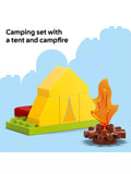 LEGO DUPLO Peppa Pig camping trip set, imported from the UK