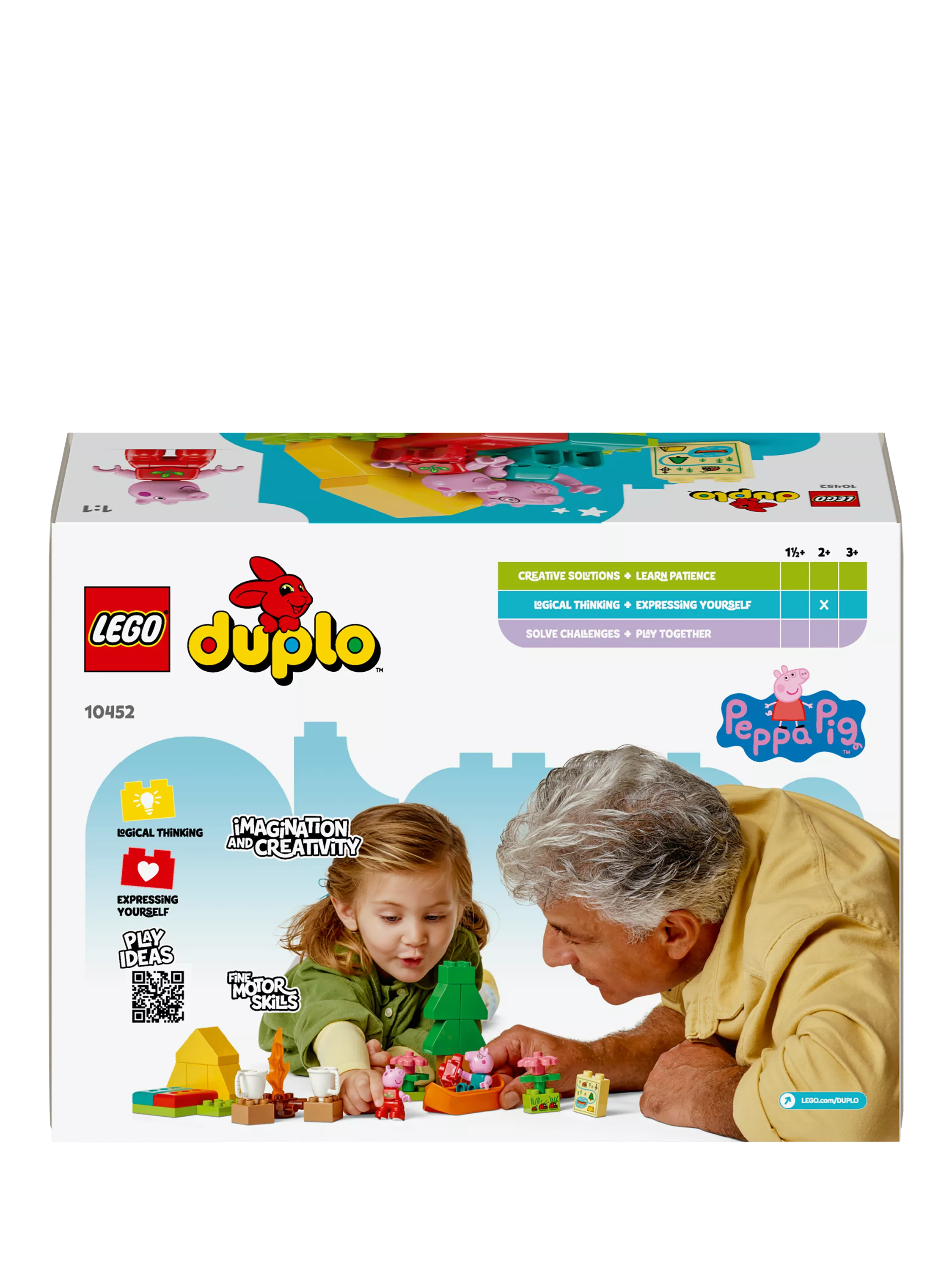 LEGO DUPLO Peppa Pig camping trip set, imported from the UK