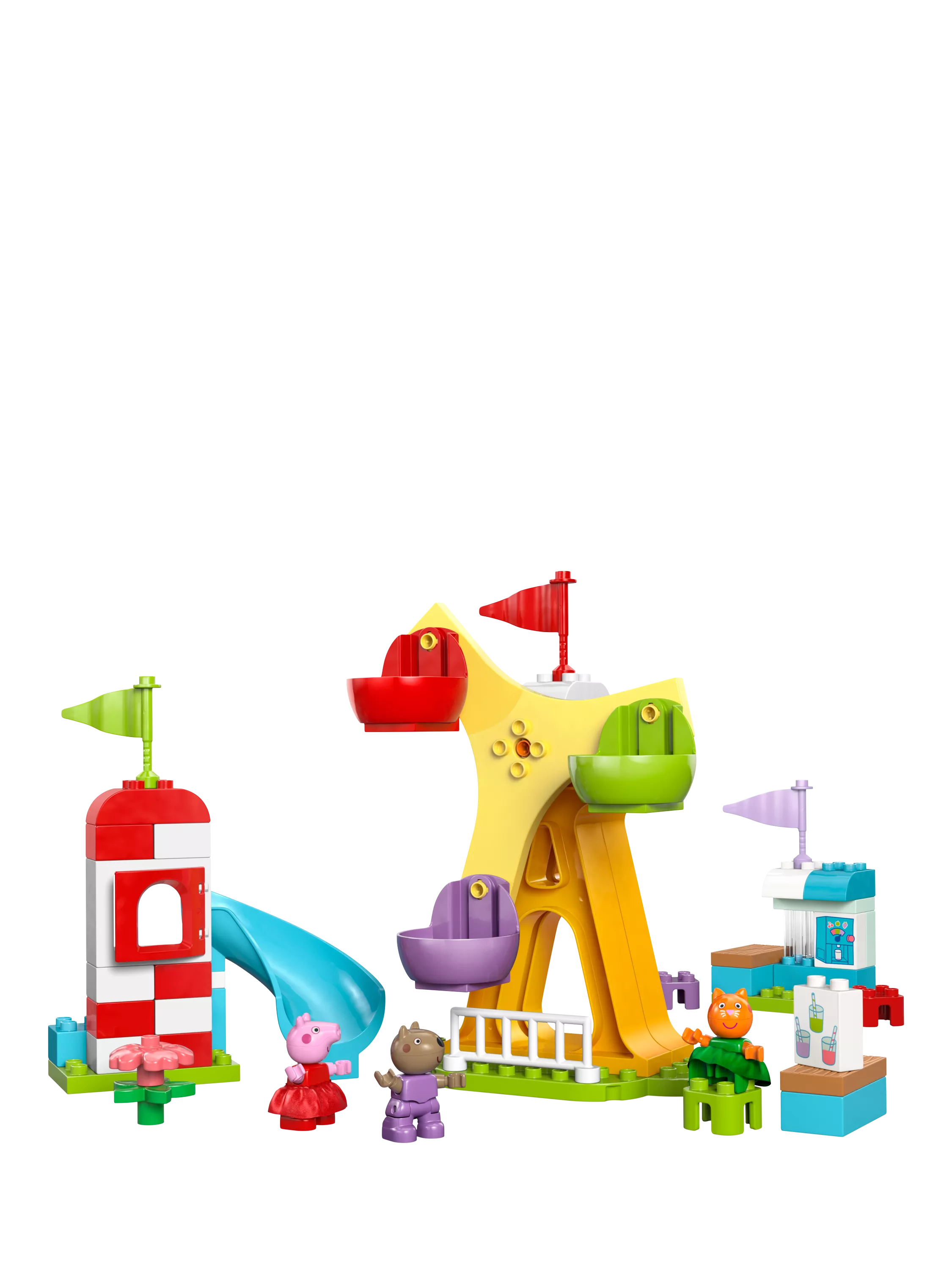 LEGO DUPLO Peppa Pig Funfair toddler toy, UK version