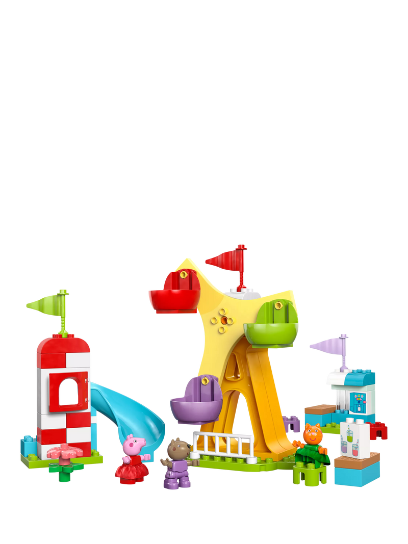 LEGO DUPLO Peppa Pig Funfair toddler toy, UK version