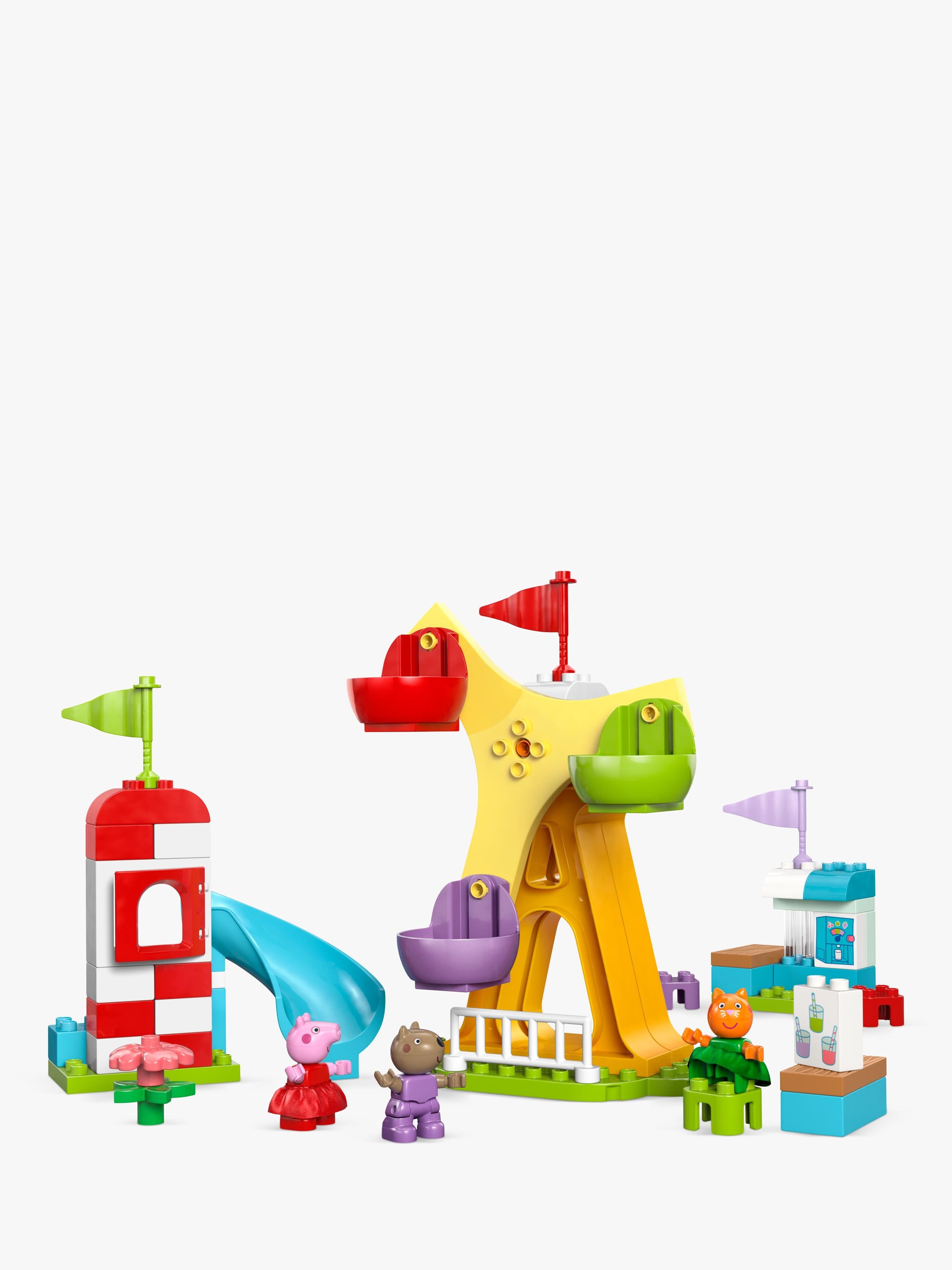LEGO DUPLO Peppa Pig Funfair toddler toy, UK version
