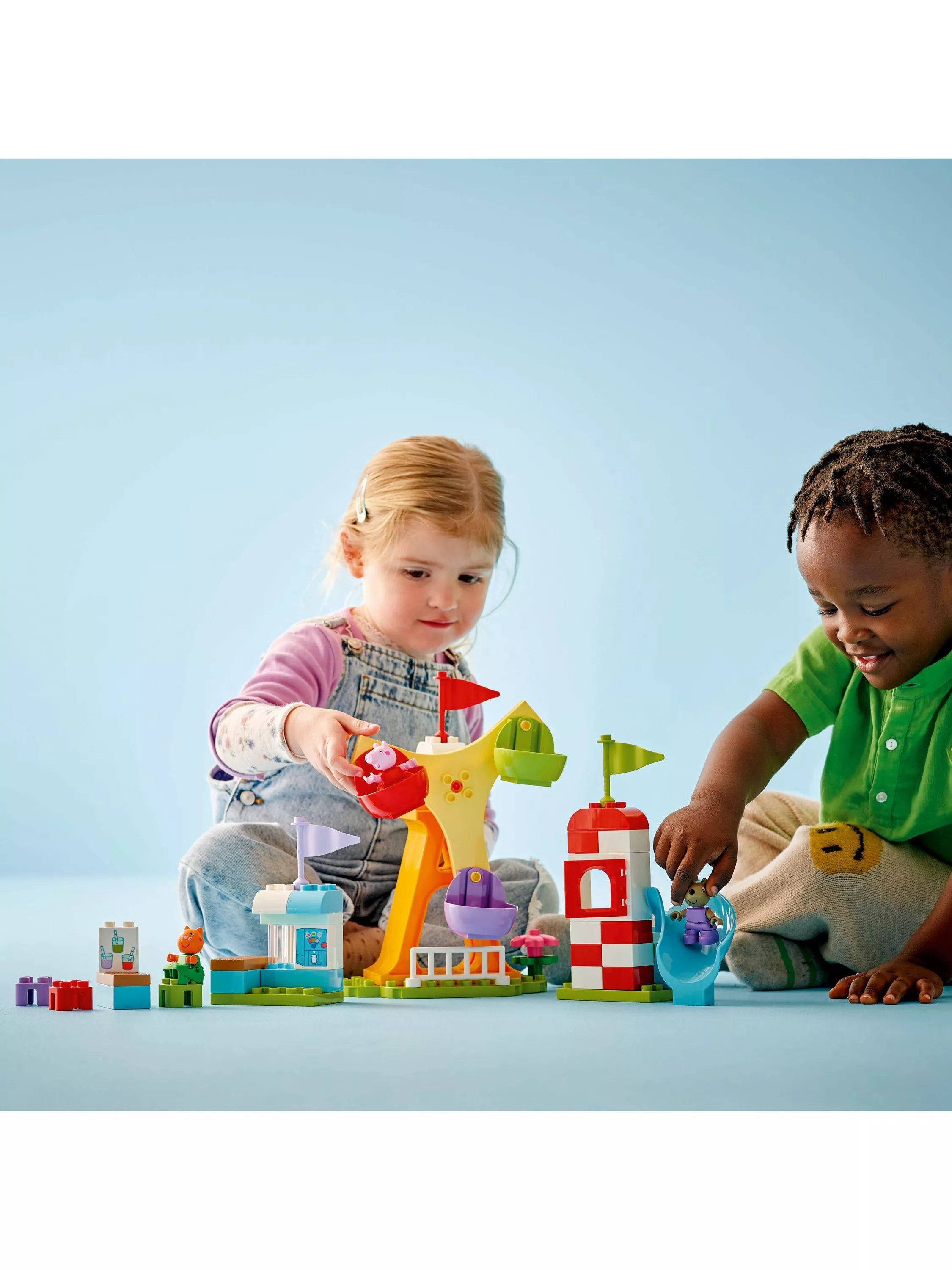 LEGO DUPLO Peppa Pig Funfair toddler toy, UK version