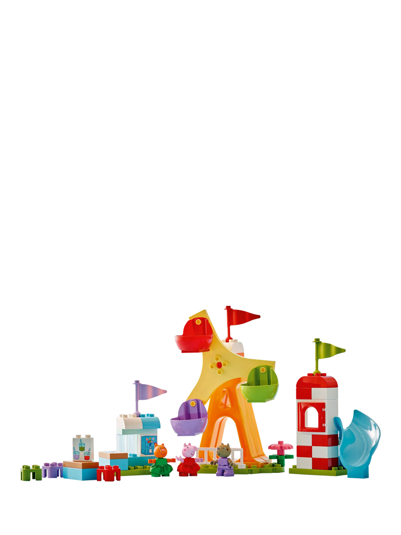 LEGO DUPLO Peppa Pig Funfair toddler toy, UK version