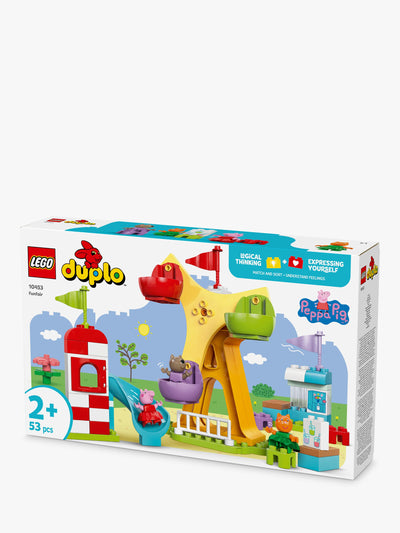 Set de construction LEGO DUPLO Peppa Pig Fête foraine 10453 pour tout-petits