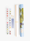 RHS paint by numbers kit exotic floral (British brand)
