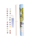 RHS paint by numbers kit exotic floral (British brand)